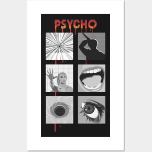 Square psycho Posters and Art